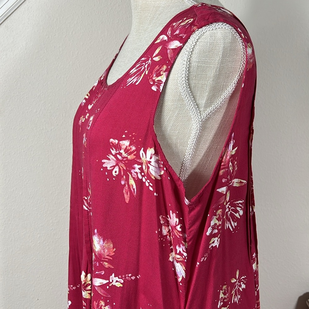 Sonoma M Pink Floral Dress - Picture 6 of 14